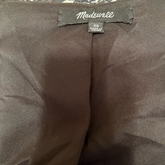 Madewell Woodland Artisan Floral Dress Size 00 - Picture 14 of 16